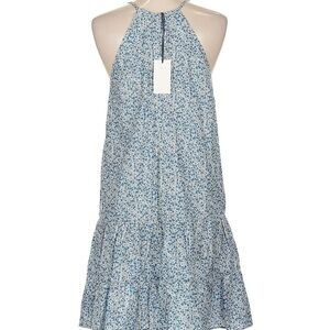 Tuckernuck Blue Floral Backless Dress